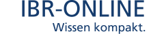 IBR-ONLINE Logo | id Verlags GmbH | Mannheim